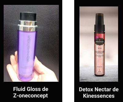 Productos Detox Nectar de Kinessences y Fluid Gloss de Z-oneconcept