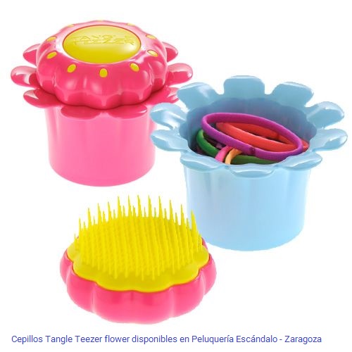 cepillo Tangle Teezer flower en peluqueria escandalo